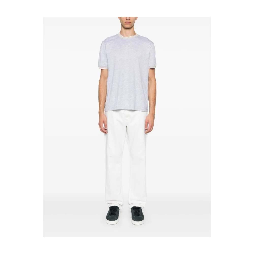 Eleventy Stijlvolle T-shirts en Polos Gray Heren