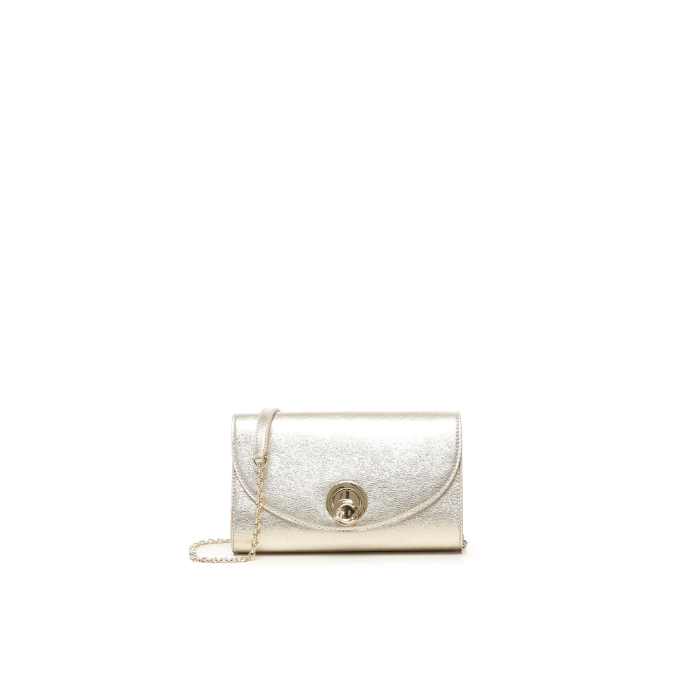 Coccinelle Women's Yellow Leather Shoulder Bag