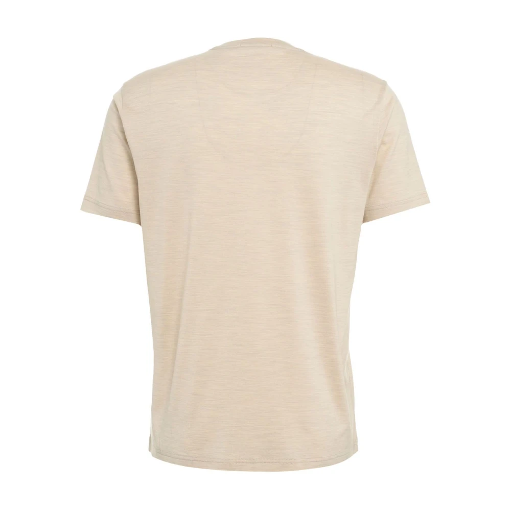 Stefan Brandt Beige Enno Tee Heren T-shirt Beige Heren