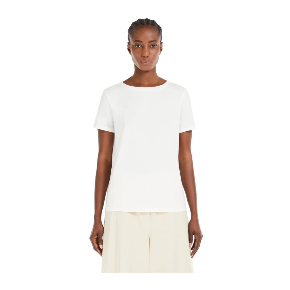 Max Mara Weekend Multib Stijlvol T-shirt White Dames
