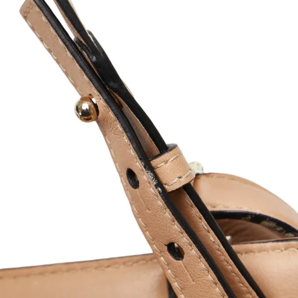 Bvlgari Vintage Pre-owned Canvas handbags Beige Dames