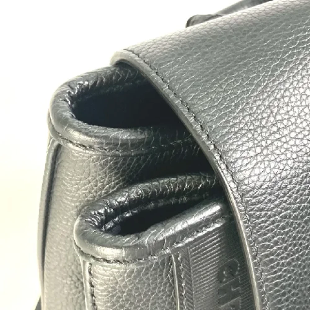 Dior Vintage Pre-owned Leather dior-bags Black Dames