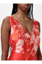 robe-maxi-sans-manches-a-fleurs-corail