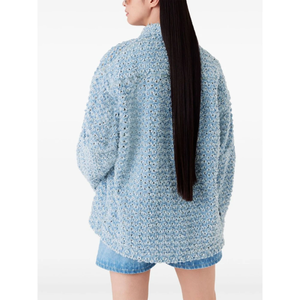 Stella Mccartney Blauwe Dameskleding Shirt Mode Stijl Blue Dames