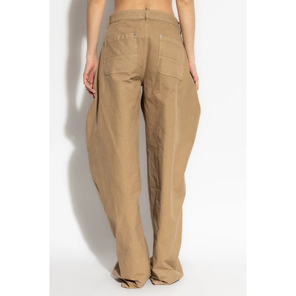 Dsquared2 Cargo broek Beige Dames