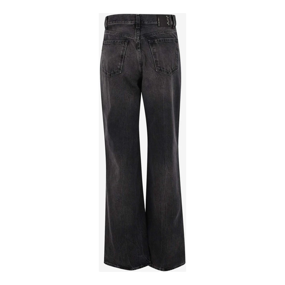 Haikure Donkere Denim Regular Fit Jeans Black Dames