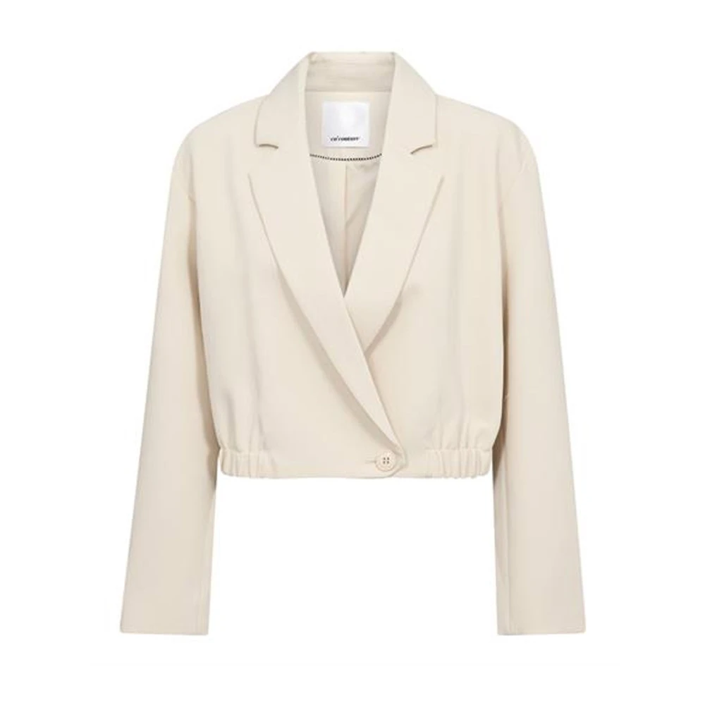 Co'couture Beige Blazers, Female, S, Blazers