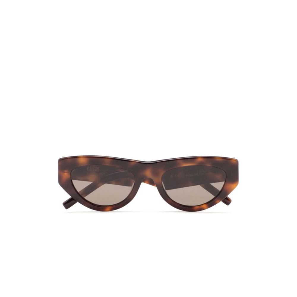 Kaleos Unisex Brown Sunglasses