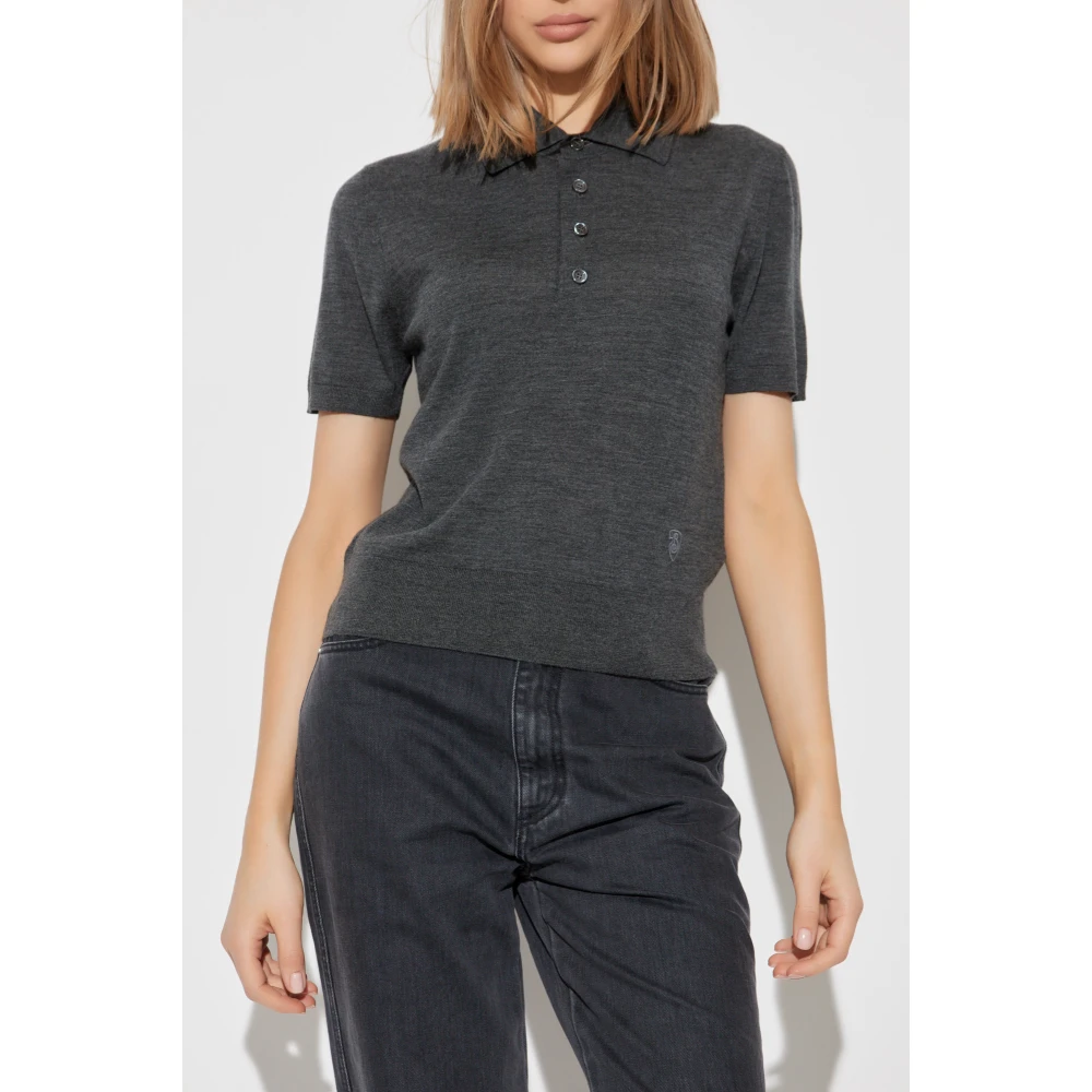 Burberry Wollen trui Gray Dames