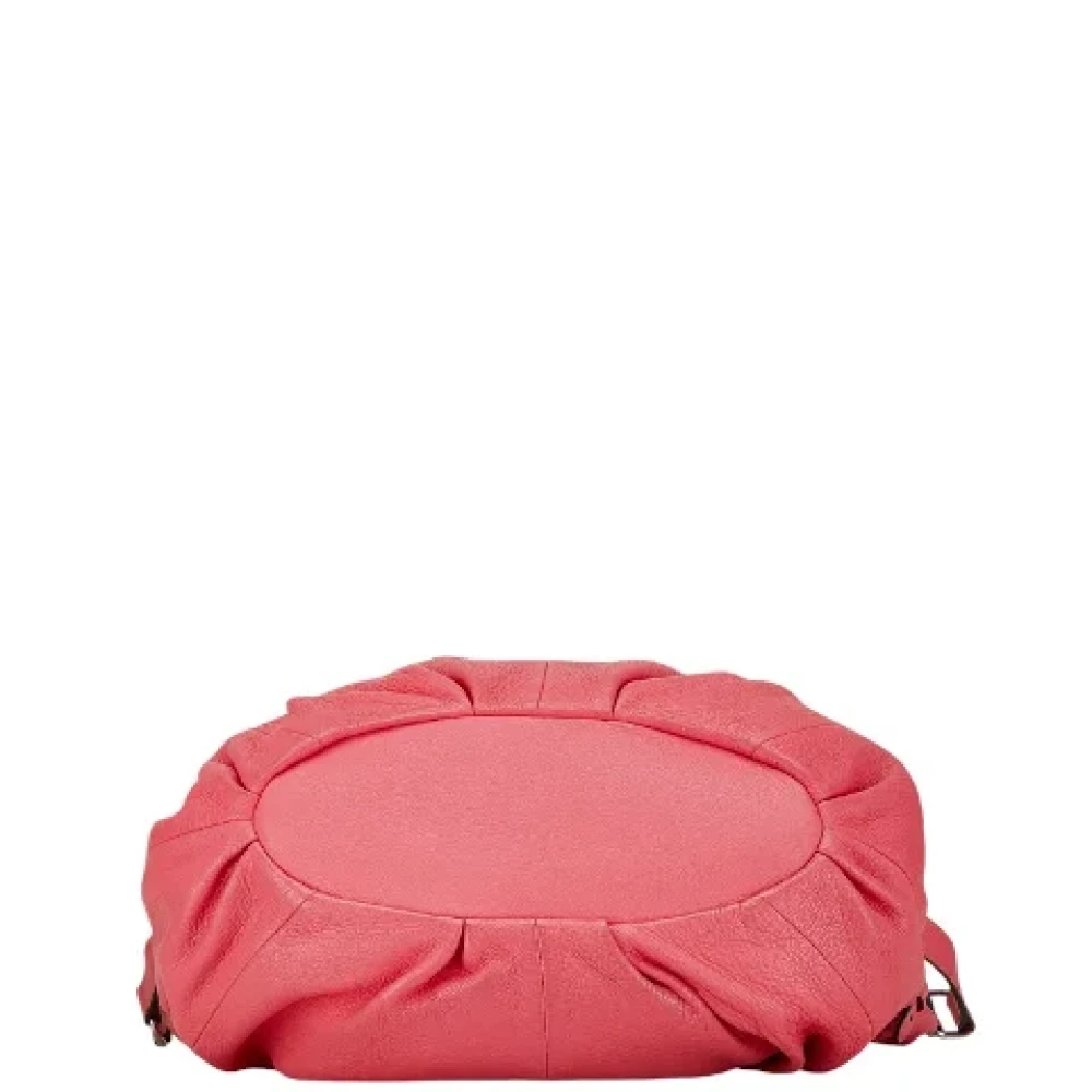 Celine Vintage Pre-owned Leather handbags Pink Dames