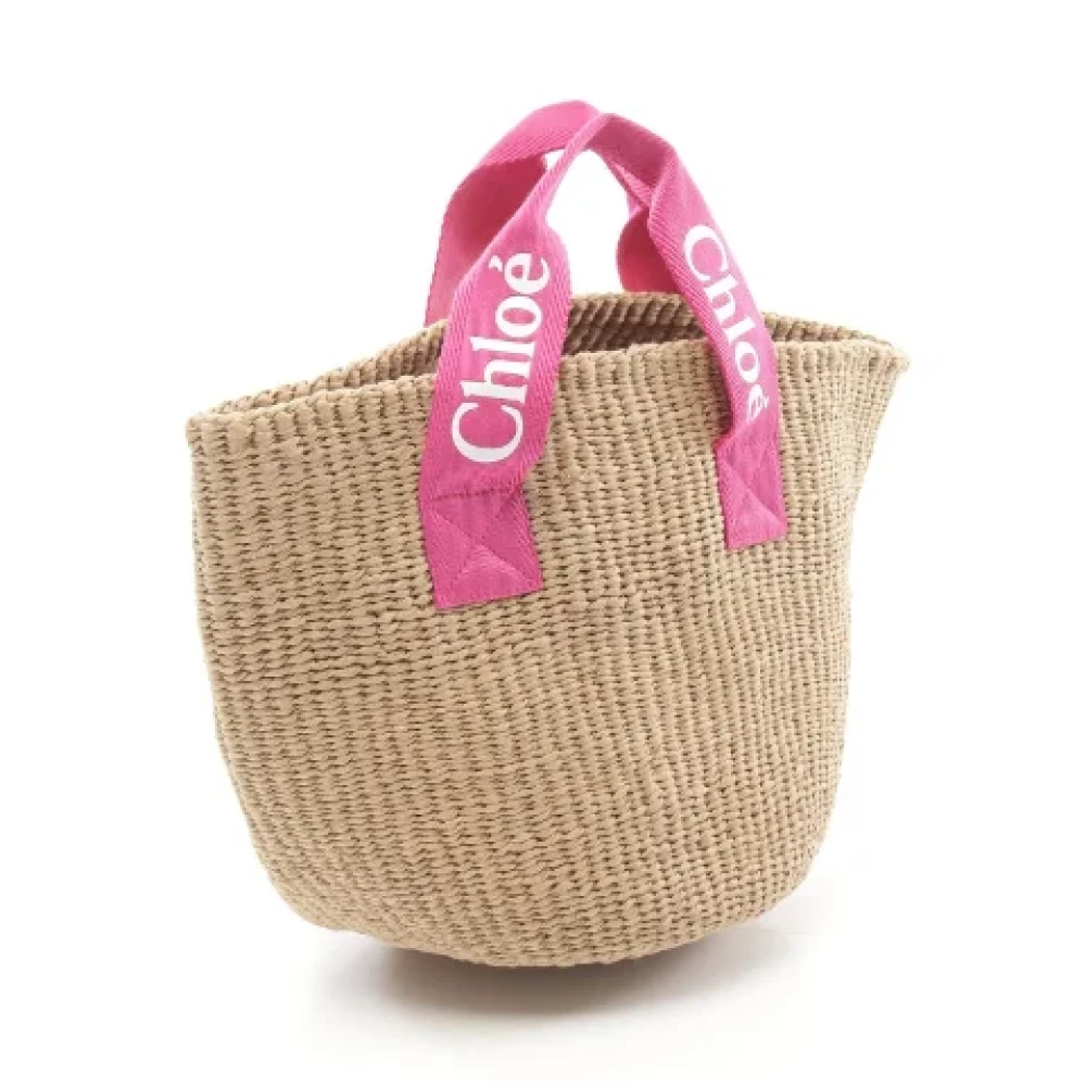 Chloé Pre-owned Fabric totes Beige Dames