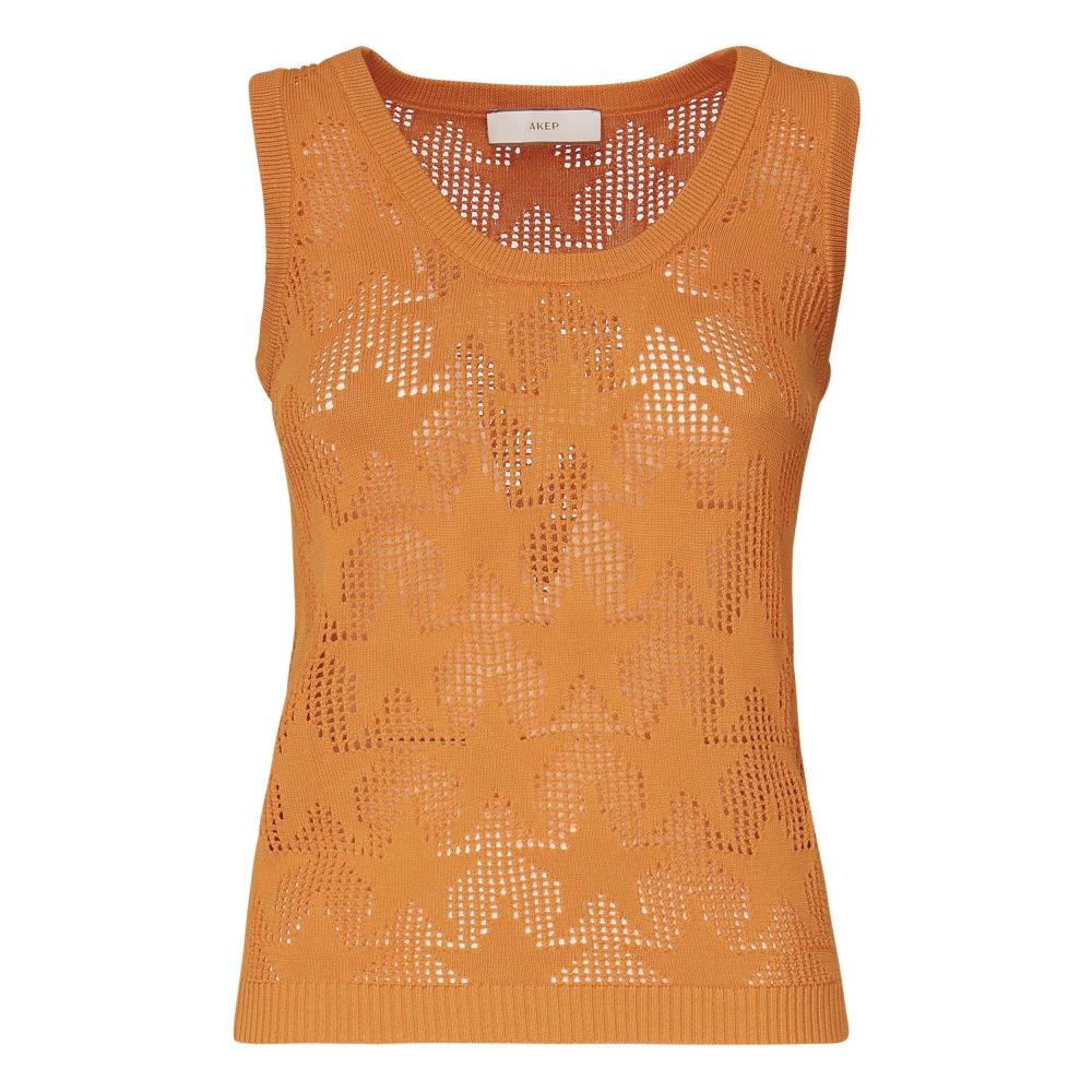 Tops > Sleeveless Tops - - Akep - Modalova