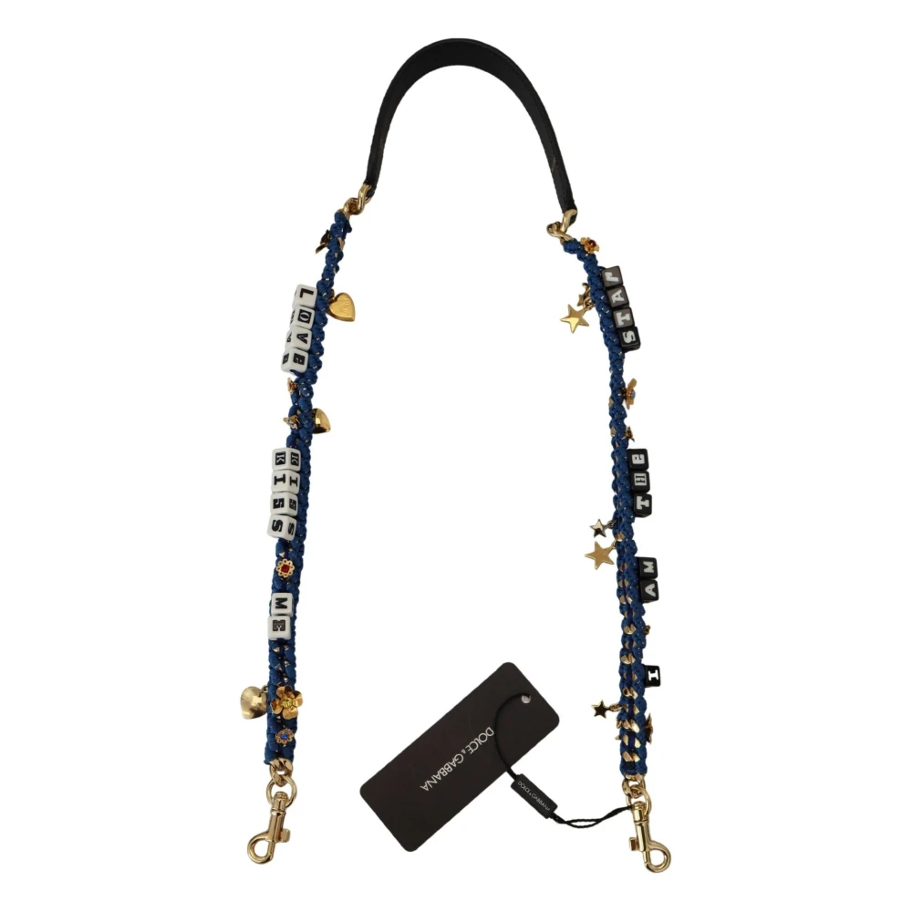 Dolce & Gabbana Multicolor Leren Schouderband voor Tas Multicolor Dames