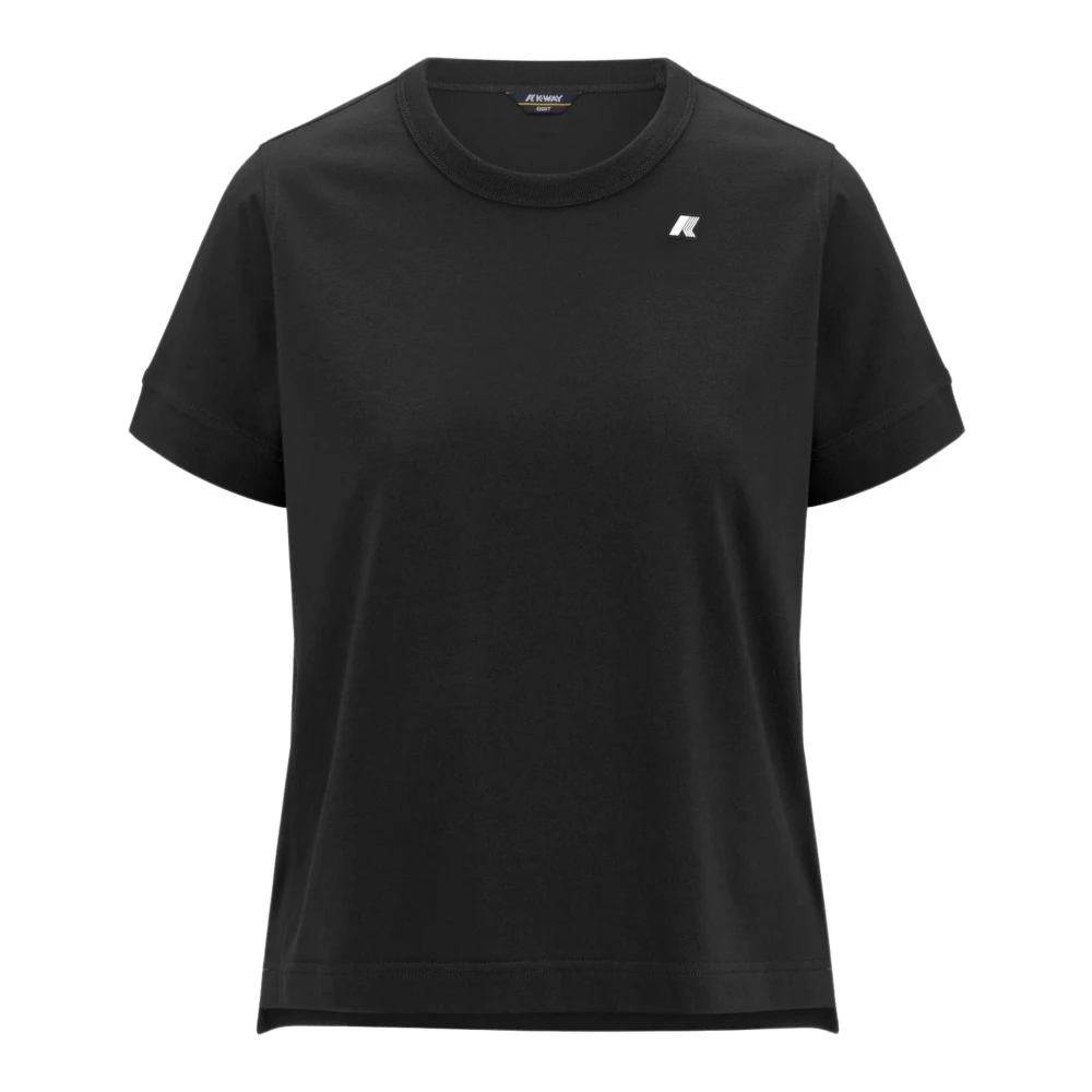 K-Way Mujer Negro Camisetas, Talla: Xs