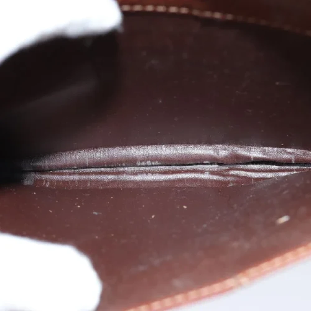 Burberry Vintage Pre-owned Leather clutches Brown Dames