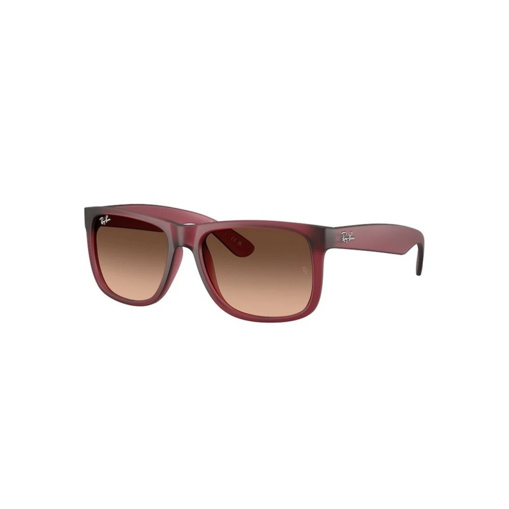 Ray-Ban Men's Purple Sunglasses, 55 Mm, Justin Sunglasses
