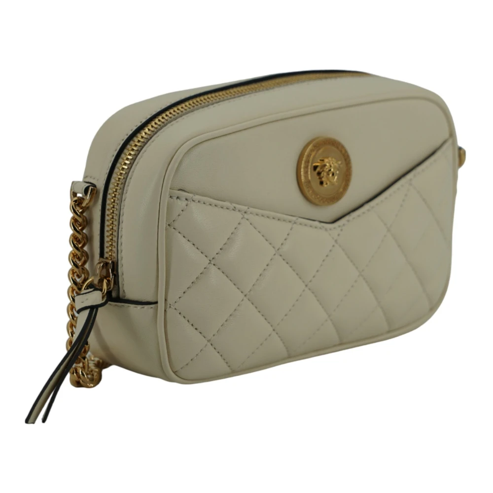 Versace Cross Body Bags White Heren