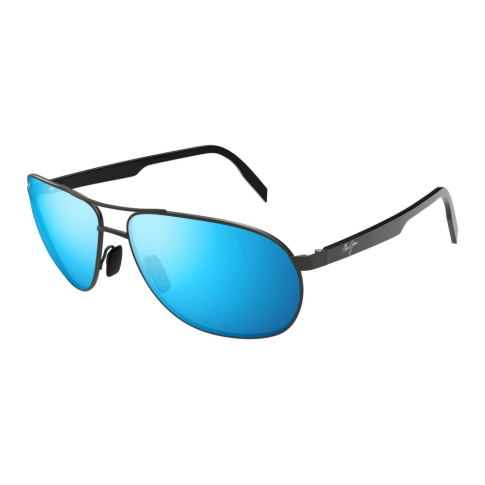 Maui Jim Unisex Blue Sunglasses, 62 Mm, Castles Aviator Sunglasses