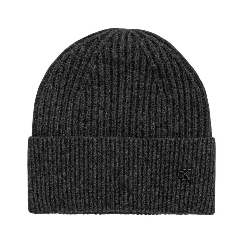 Calvin Klein Men's Gray Wool Blend Handwash Cap