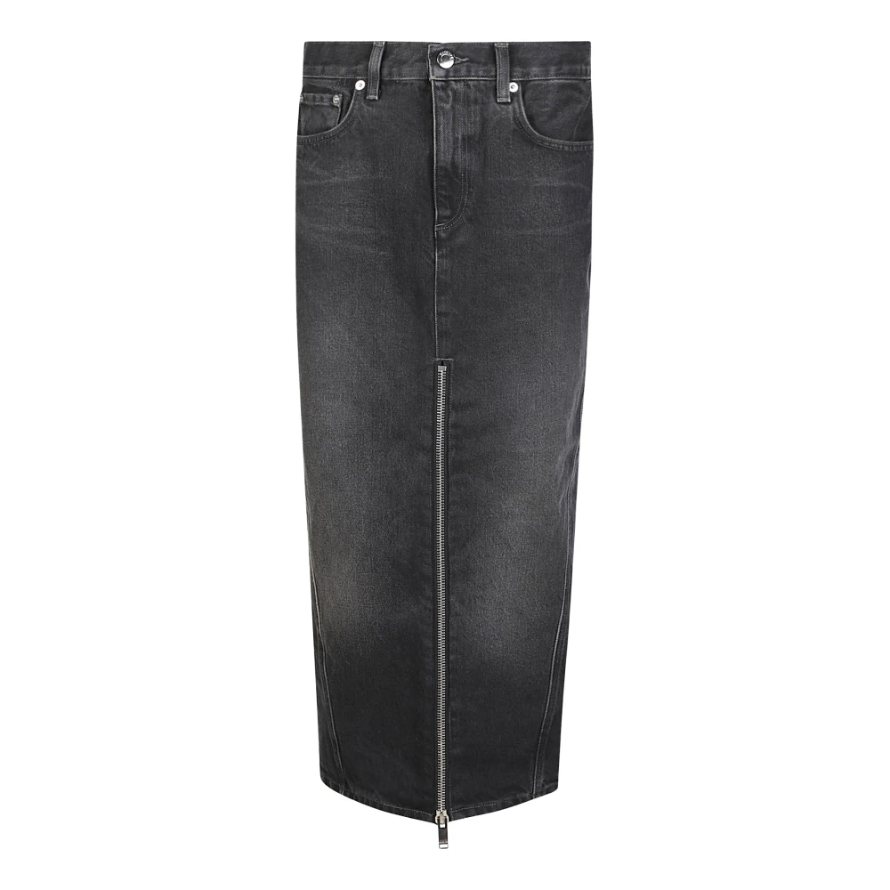 Haikure , Denim Skirts, Female, Black, W27, Denim Skirts