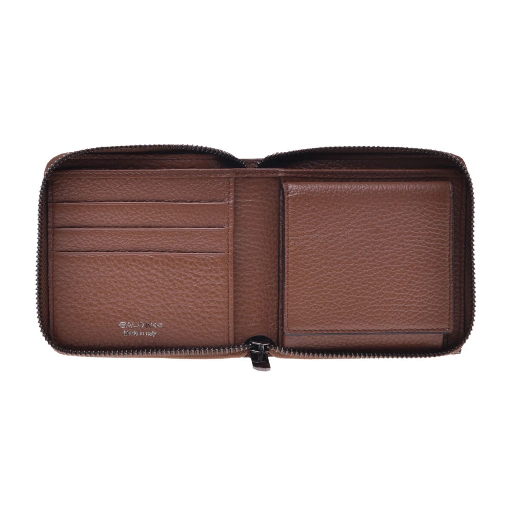 Baldinini Wallet in leather Brown Heren