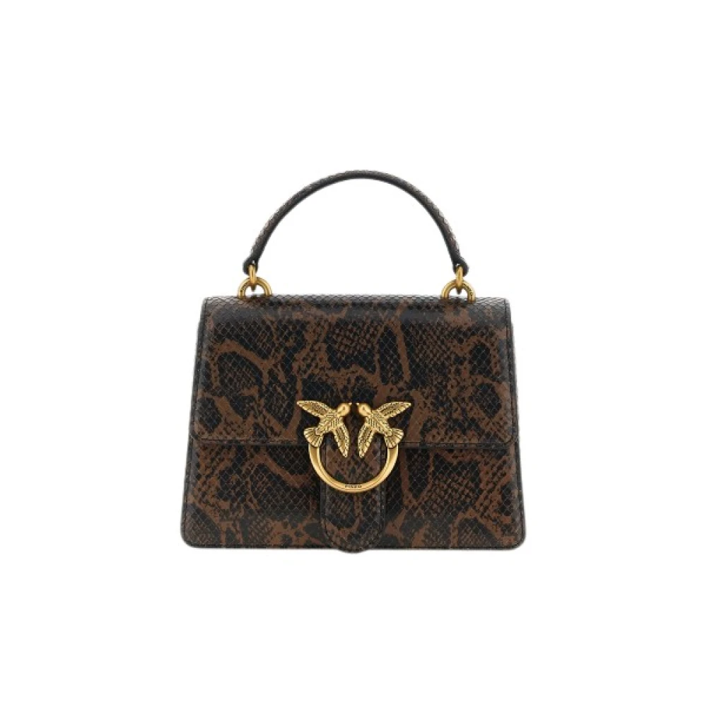 Pinko Donna Marrone Borse, Taglia Unica, New,