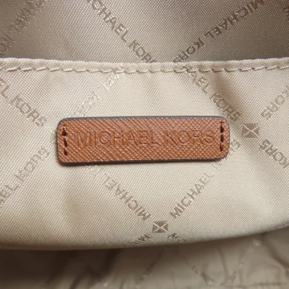 Michael Kors Pre-owned Plastic shoulder-bags Brown Dames