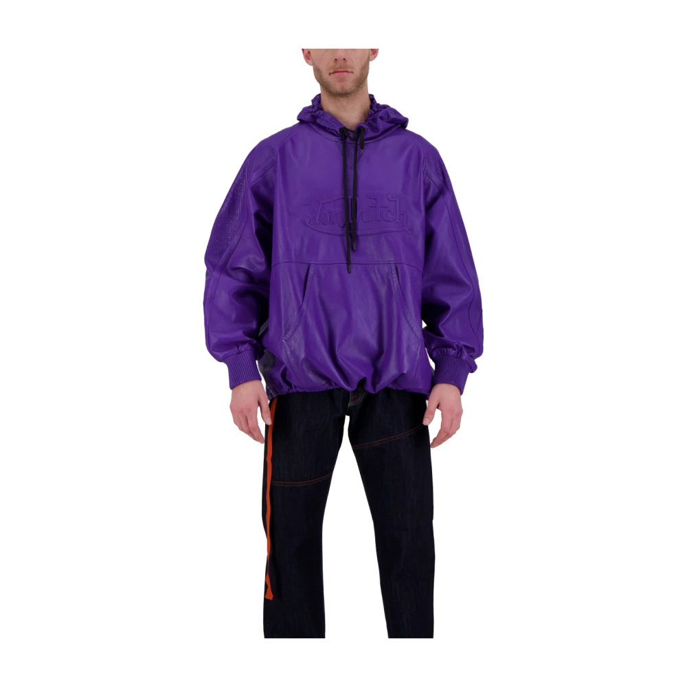 Von Dutch Hoodies Purple Heren