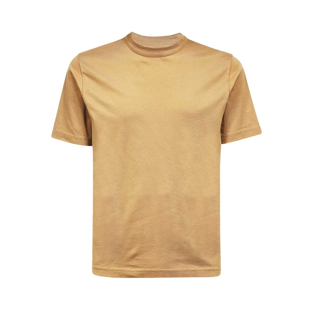 Heron Preston Geribbeld katoenen T-shirt Brown Heren