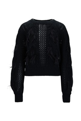 feather-detail-pullover-sweater