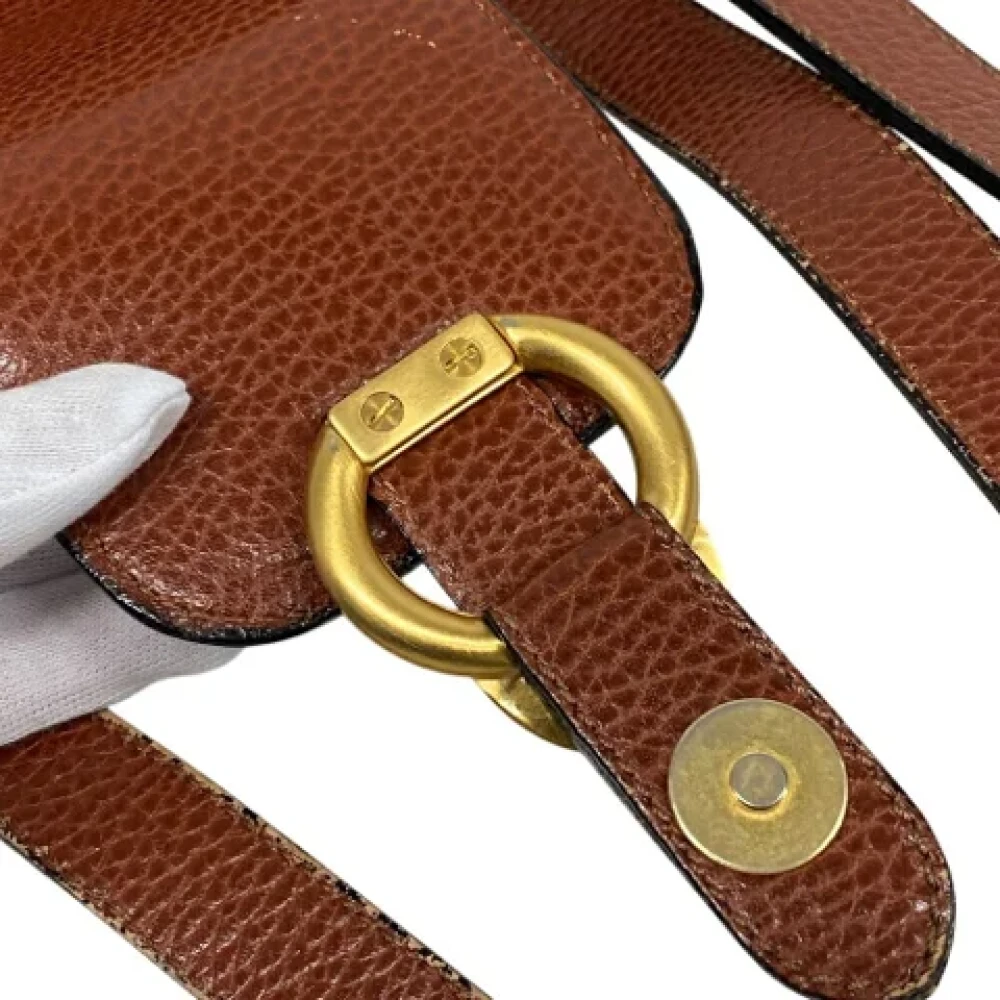 Bally Pre-owned Leather shoulder-bags Brown Dames
