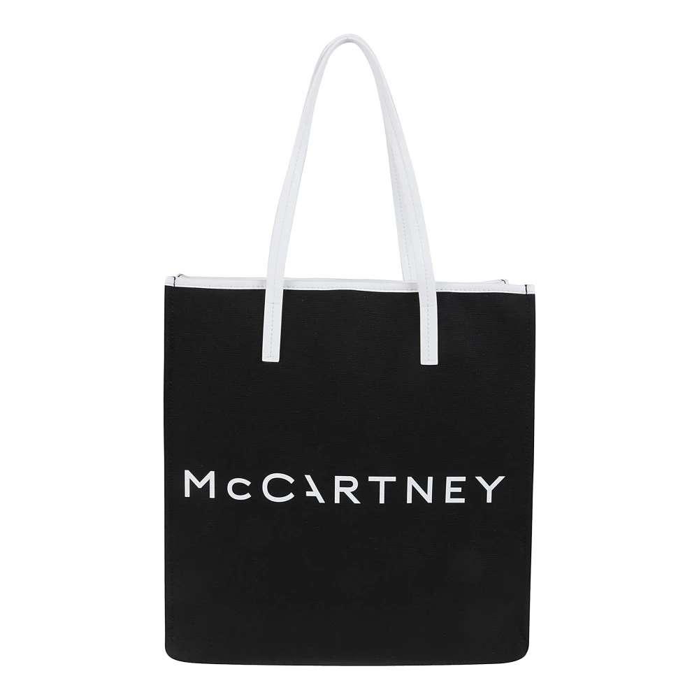 Stella Mccartney Zwarte Schoudertas Elegante Stijl Black Dames
