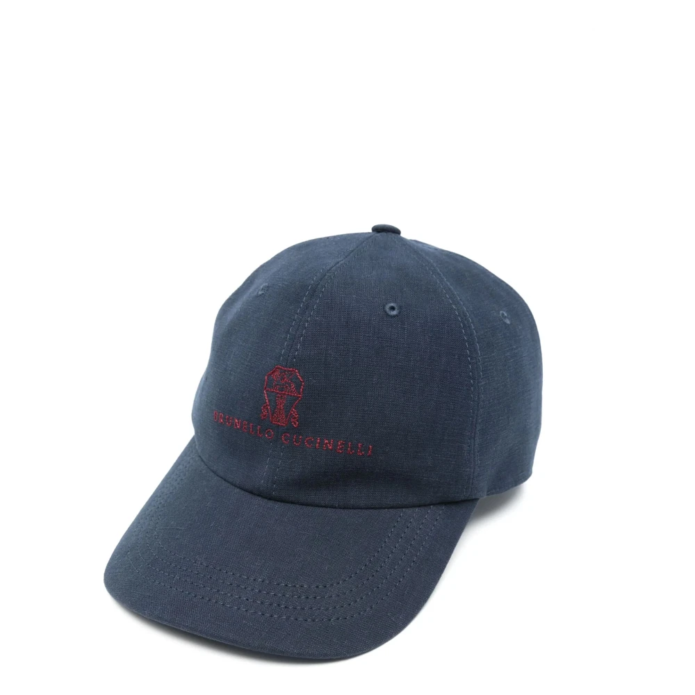 Accessories > Hats > Caps - - Brunello Cucinelli - Modalova