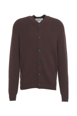 ribbed-cardigan-knitwear-marrone