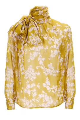 green-floral-silk-blouse-with-scarf