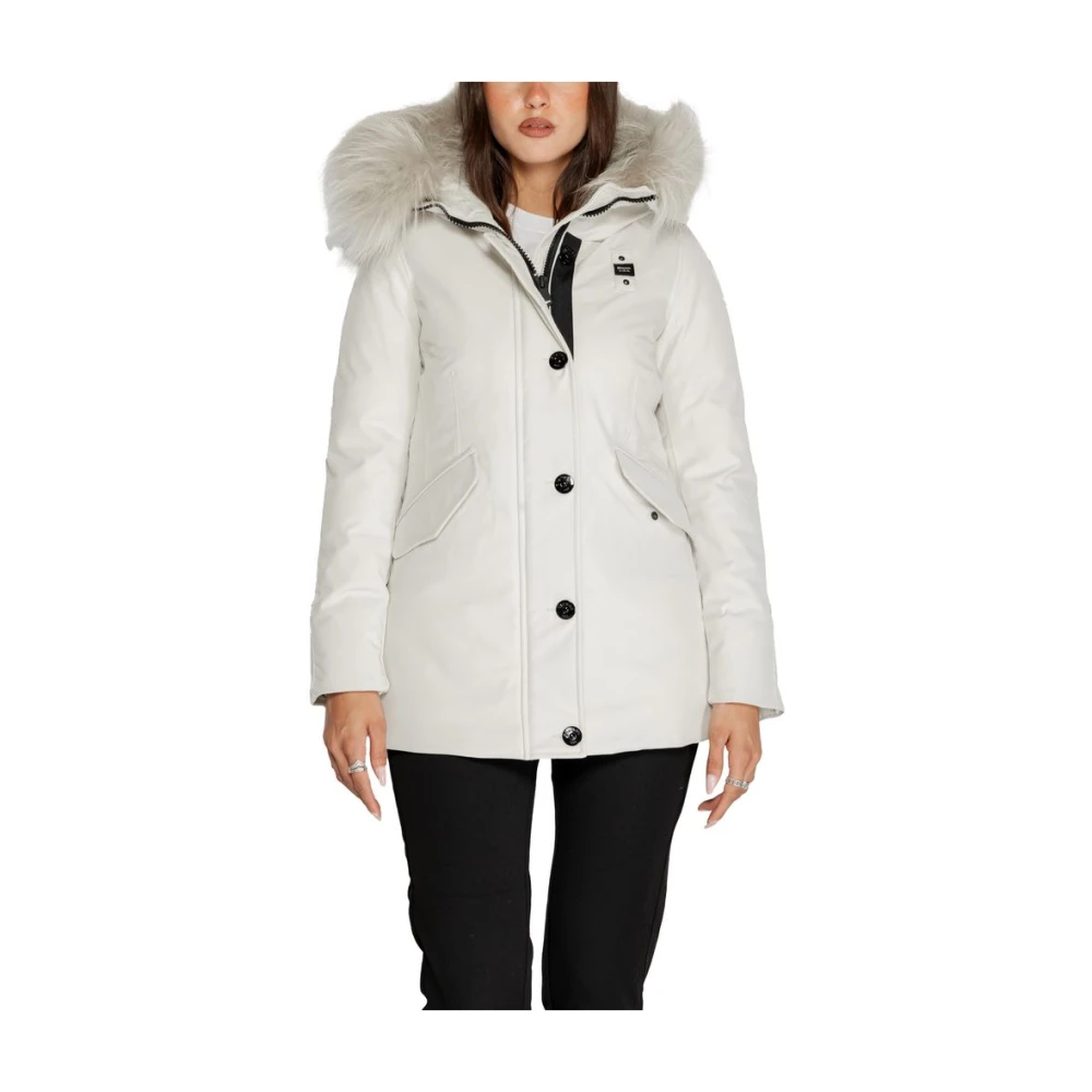 Blauer Donna Bianco Irma Parka