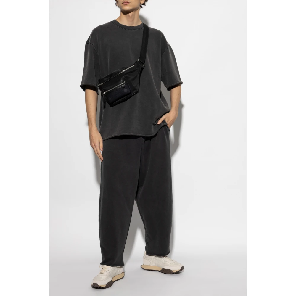 Helmut Lang T-shirt met vintage-effect Gray Heren
