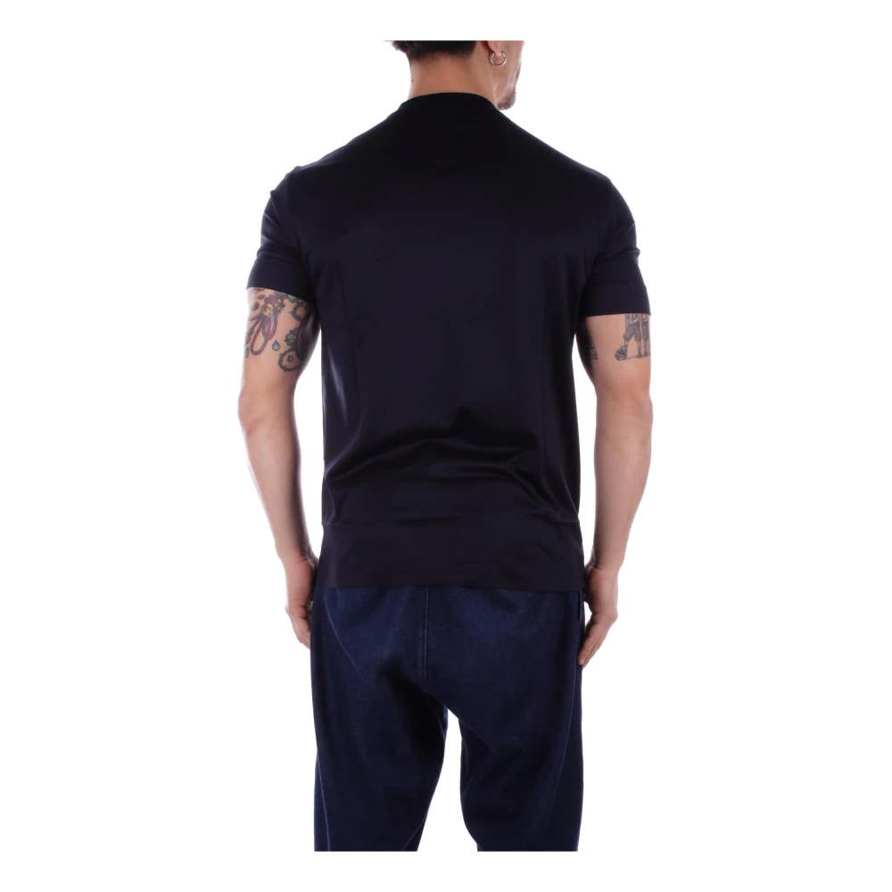 Emporio Armani T-Shirts Blue Heren