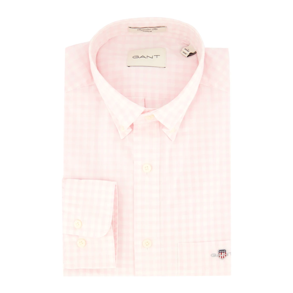 Gant Casual Roze Overhemd Pink Heren