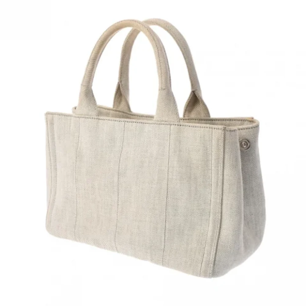 Prada Vintage Pre-owned Denim prada-bags White Dames