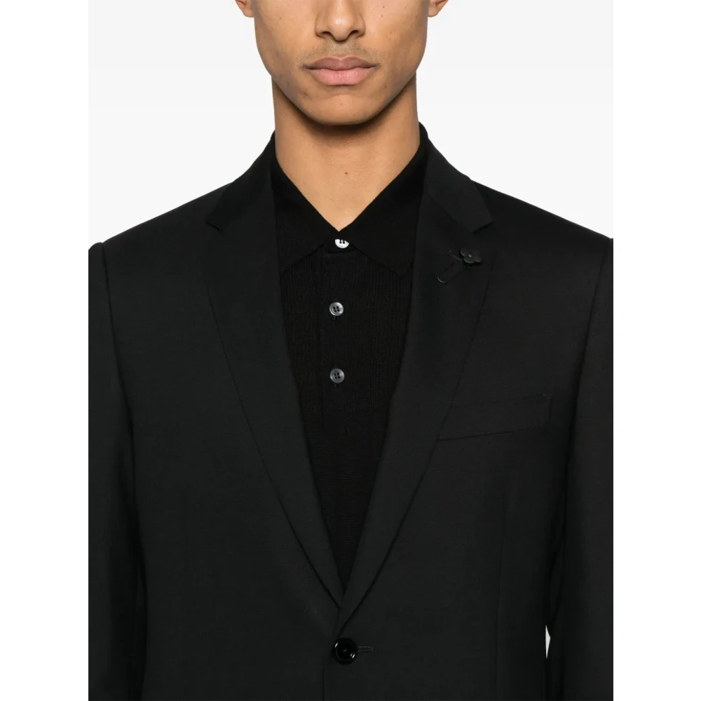 Lardini Heren Slim Fit Soiree Pak Black Heren