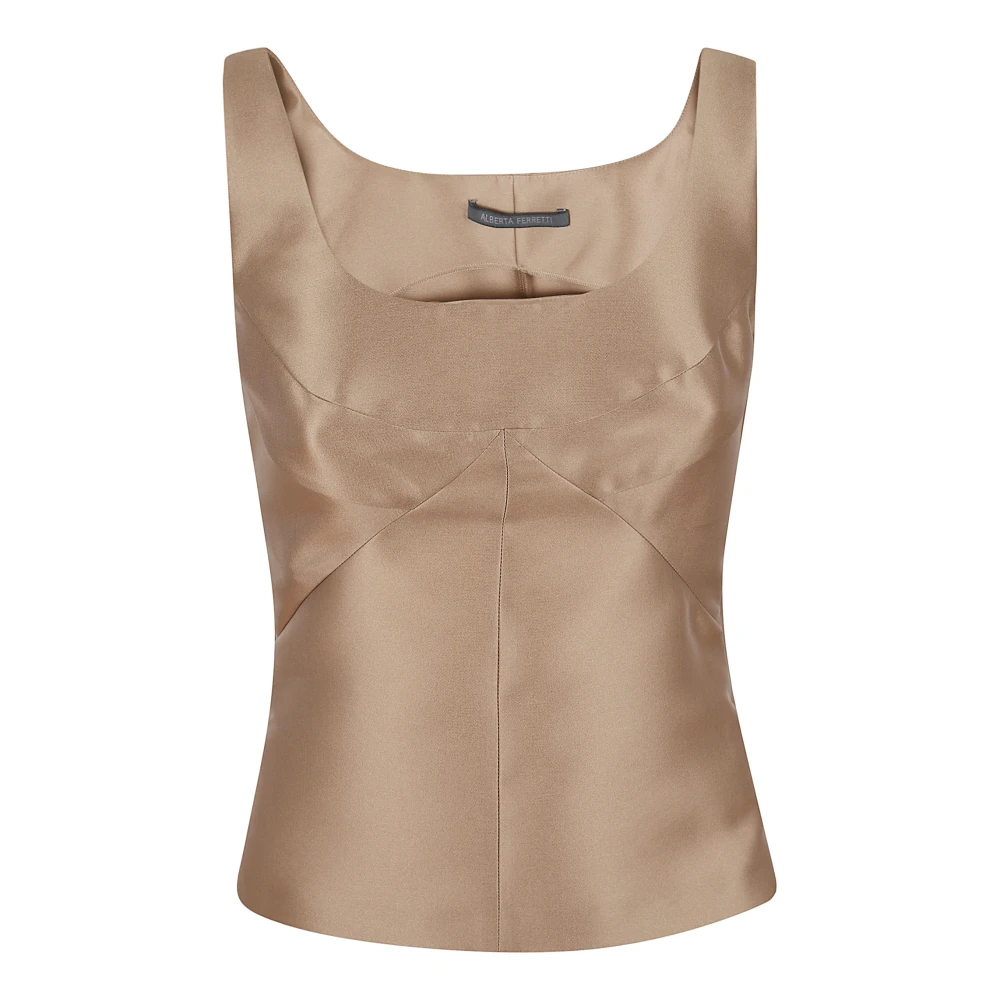Tops > Sleeveless Tops - - Alberta Ferretti - Modalova