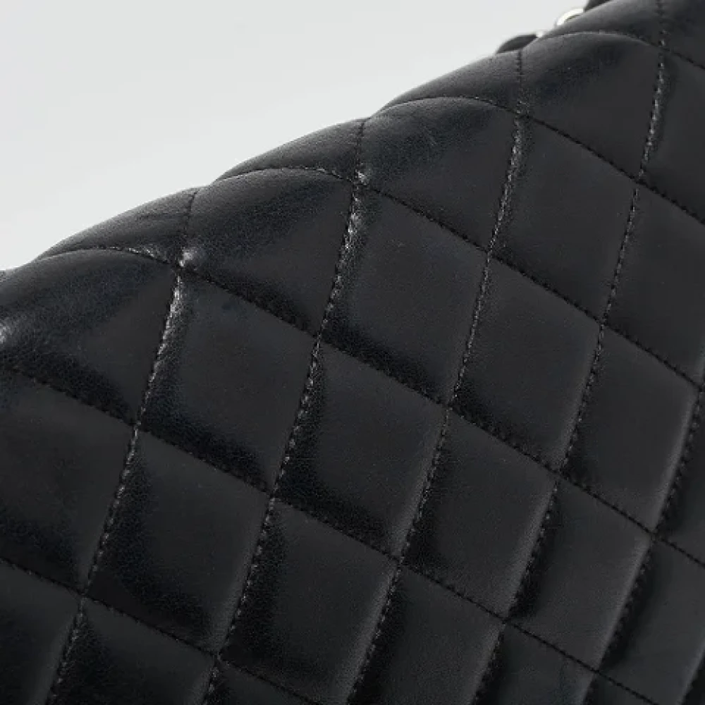 Chanel Vintage Pre-owned Leather chanel-bags Black Dames