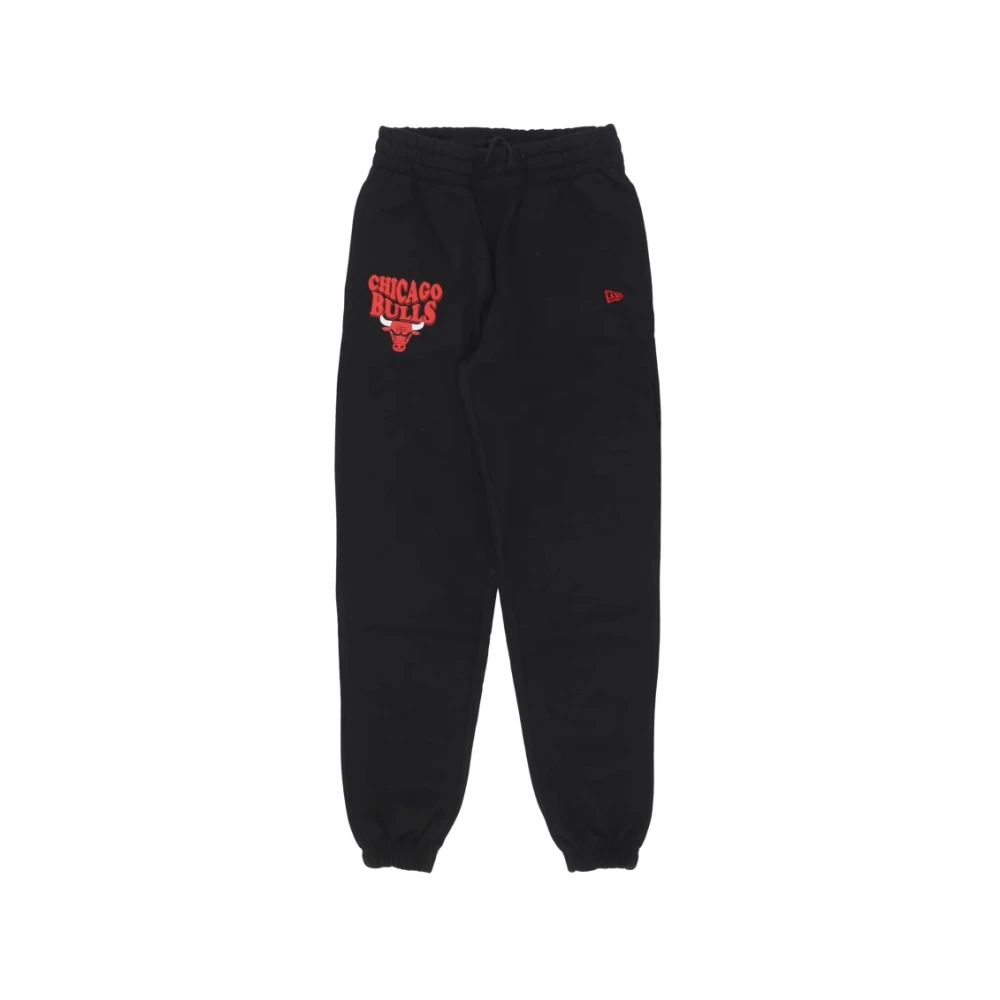 New era NBA Script Jogger Broek Black Heren