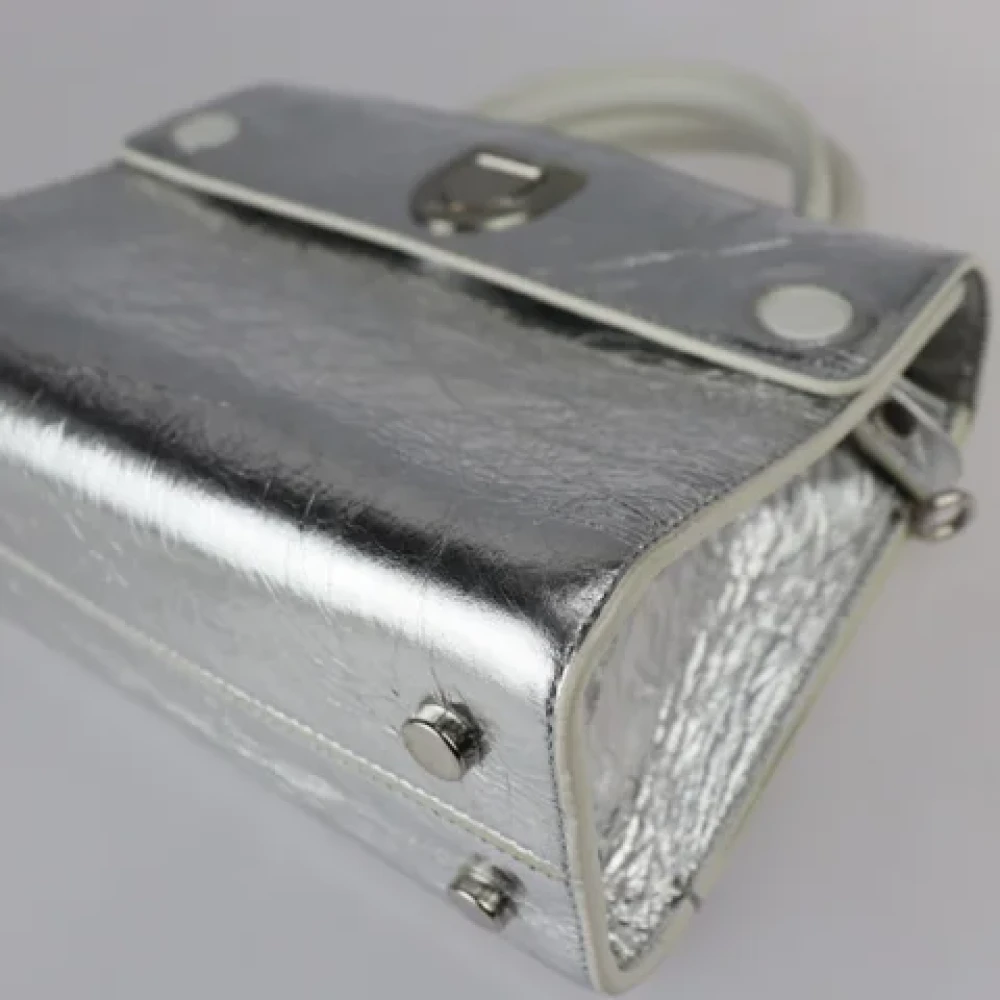 Dior Vintage Pre-owned Fabric dior-bags Gray Dames