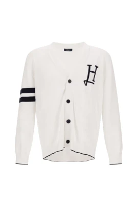 Cardigan i H' Logo Bomull