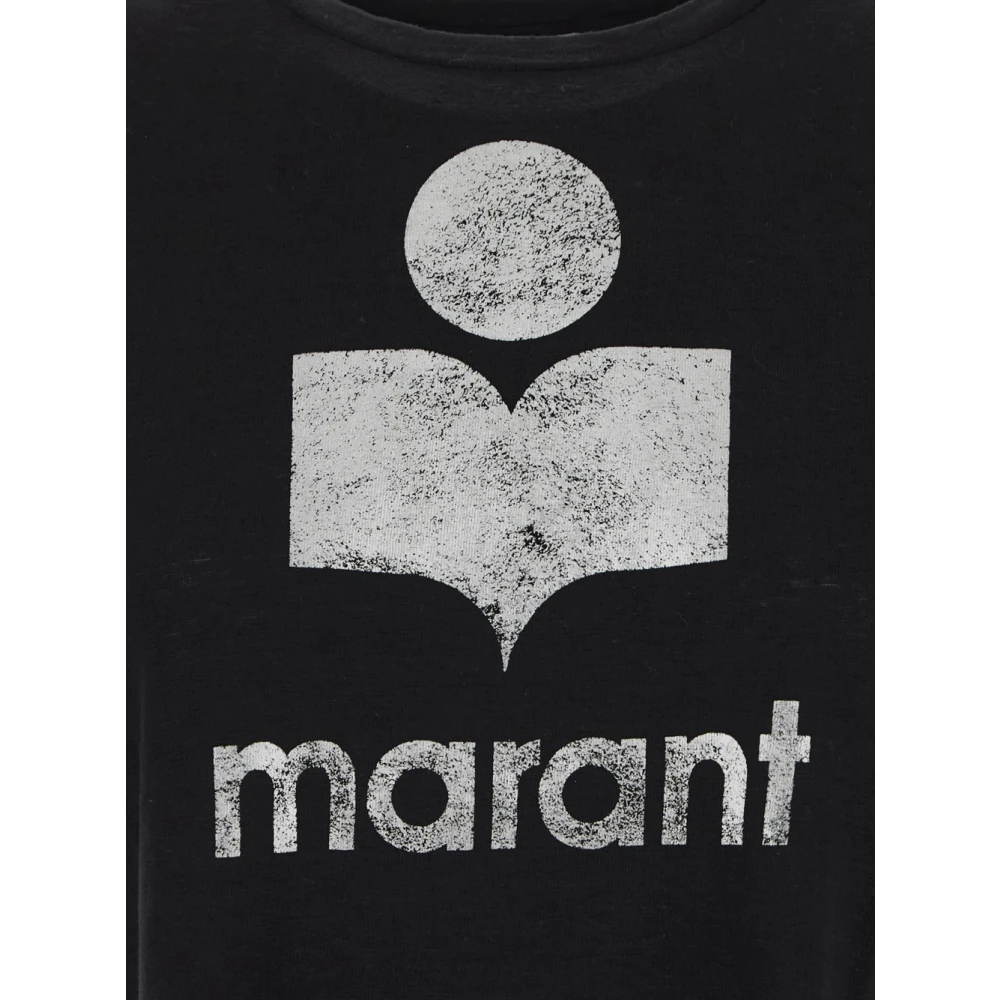 Isabel Marant Étoile Zewel T-Shirt Stijlvol en Trendy Black Dames