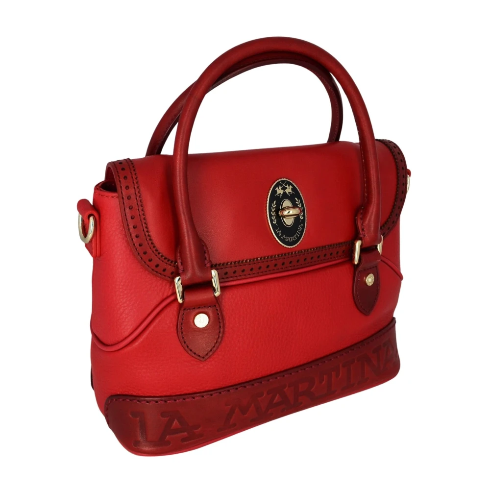 La Martina Women's Red Tango Shoulder Bag