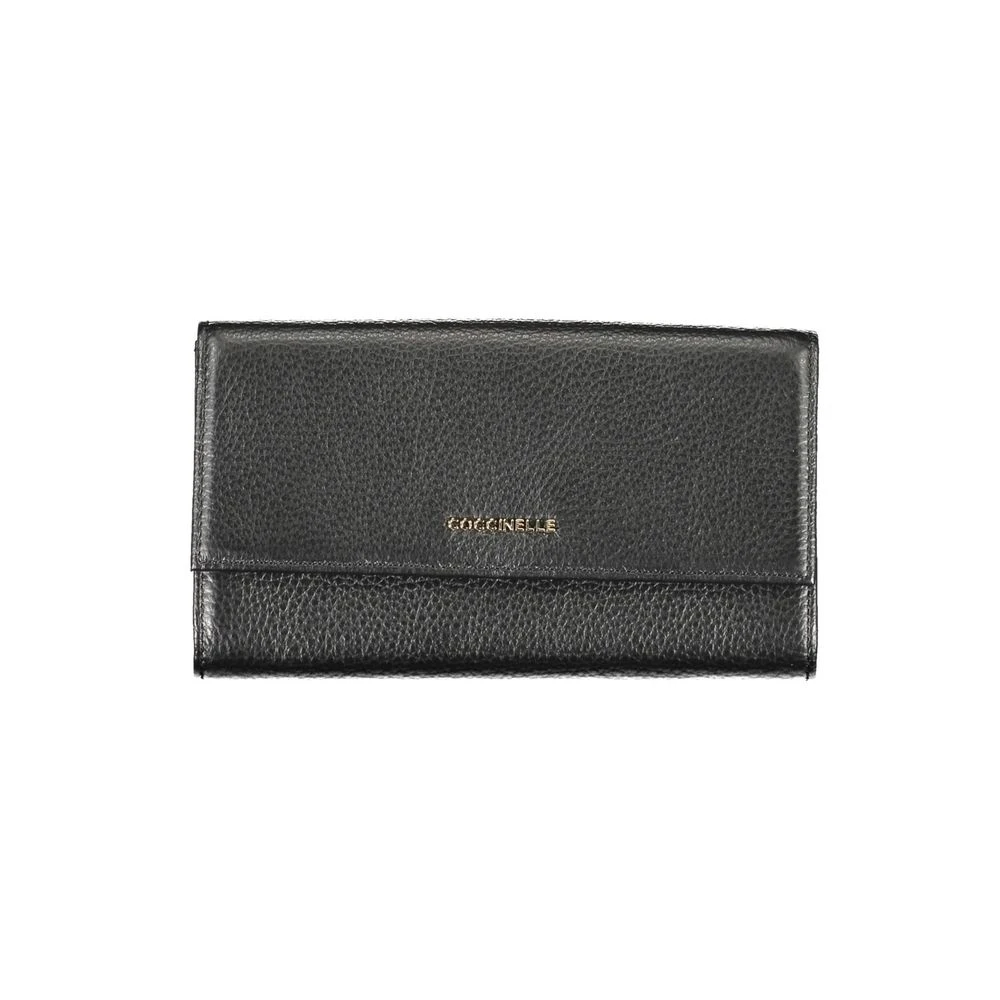 Coccinelle Women's Black Wallets & Cardholders, One Size, Leather Wallet