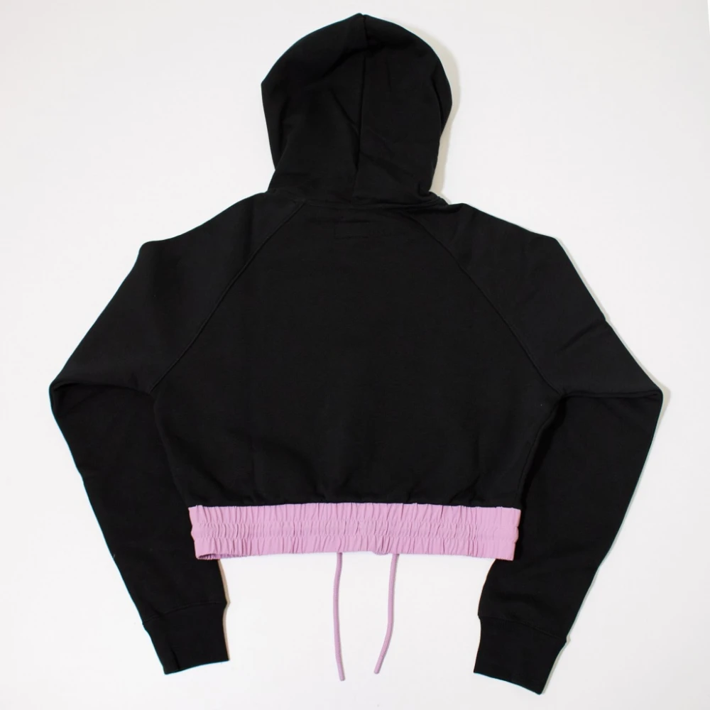 Converse Chuck Hoodie voor stijlvolle outfits Black Dames